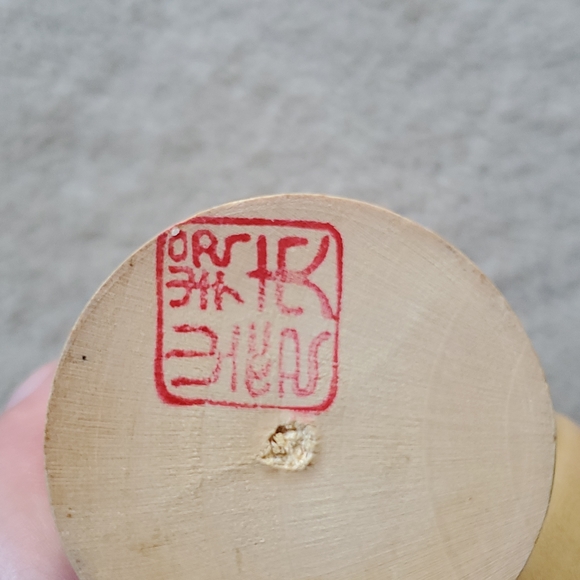 Japanese Wood Kokeshi Doll Figurine Cute - Picture 5 of 6